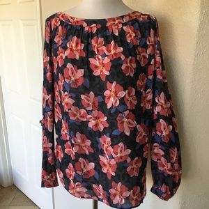 Loft floral blouse L